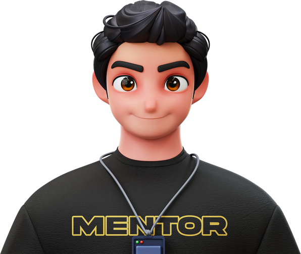 3D Character Avatar Startup Mentor Male Businessman